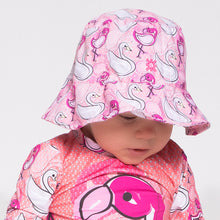 Load image into Gallery viewer, Baby/Toddler Bucket Hat Napoli Flamingo UPF50+ Regular price
