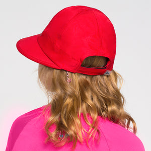 Kids Cap Nice Red UPF50+