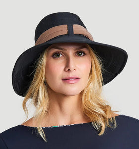 Hat Paris Ville Black/Beige UPF50+