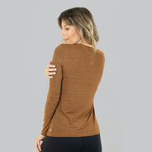 Load image into Gallery viewer, Rash Guard Sport Fit Long Sleeve UPF50+ Copper Yellow
