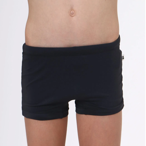 Kids Swim Trunks Black UPF50+