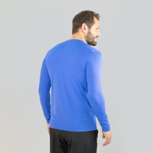 Load image into Gallery viewer, Rash Guard UVPRO Long Sleeve Blue UPF50+

