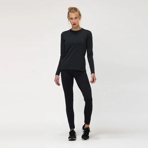 Rash Guard UVPRO Long Sleeve Black UPF50+